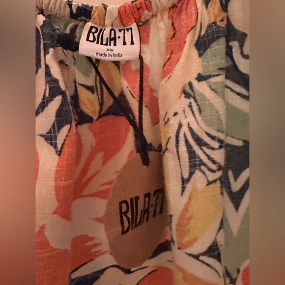 Women’s Melbourne Crop Top Spaghetti Strap Color Coral Bloom Size XS - Picture 5 of 7